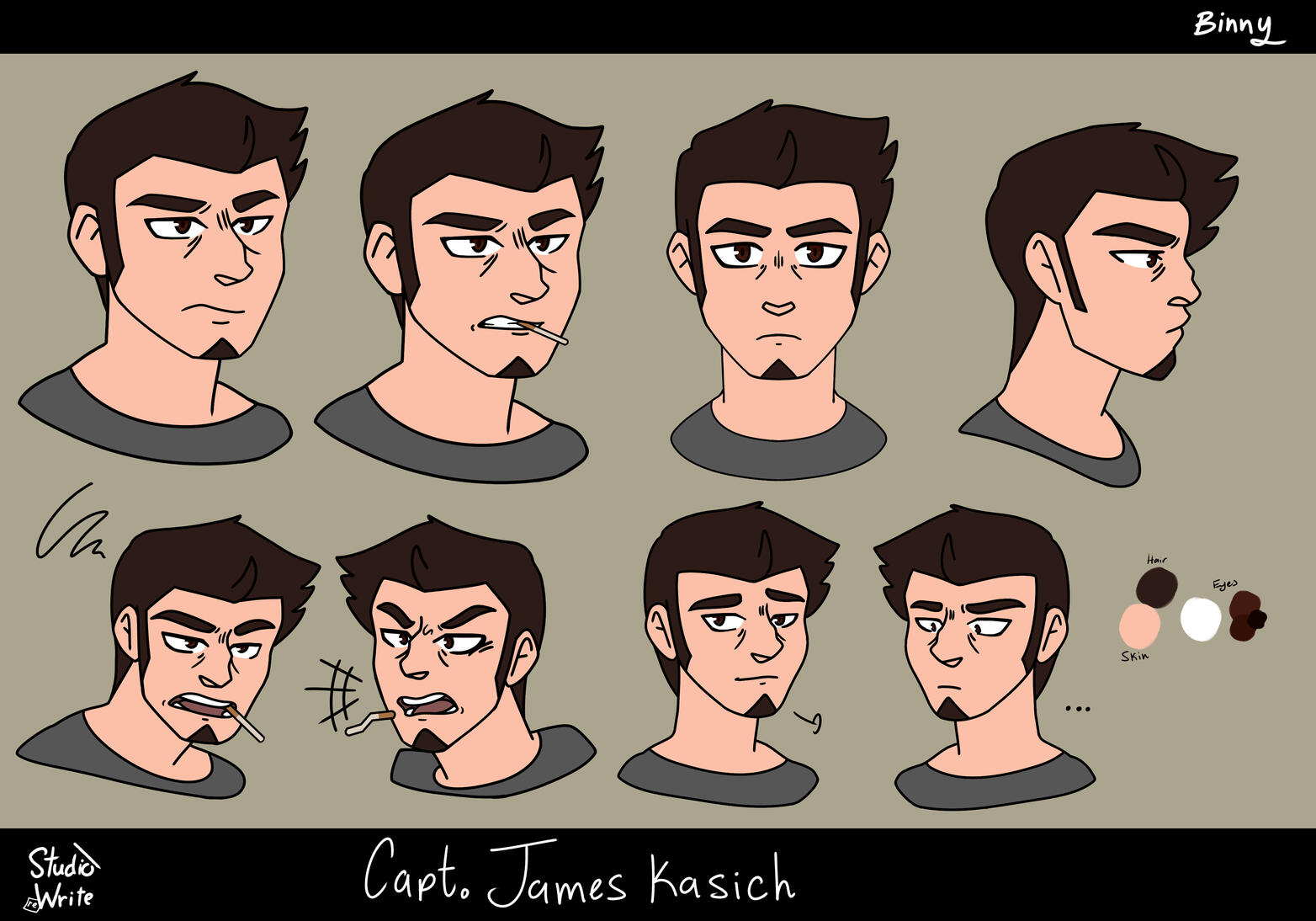 Captain James Kasich (For Studio ReWrite) Captain James Kasich (For Studio ReWrite)