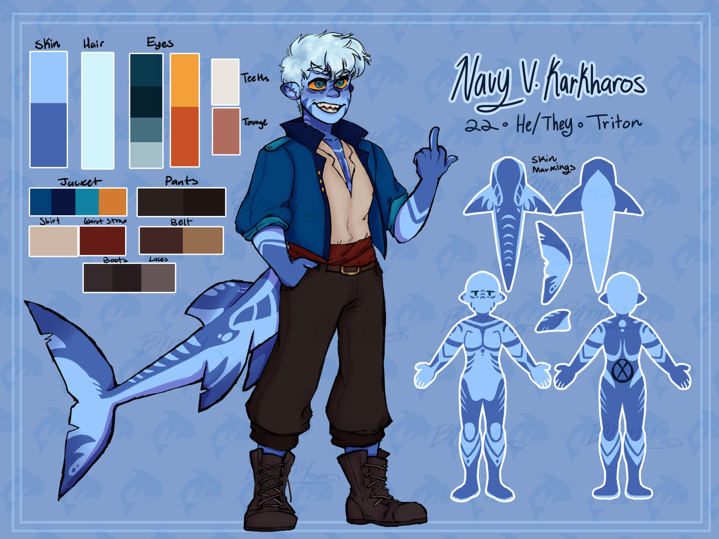 My character Navy Karkharos